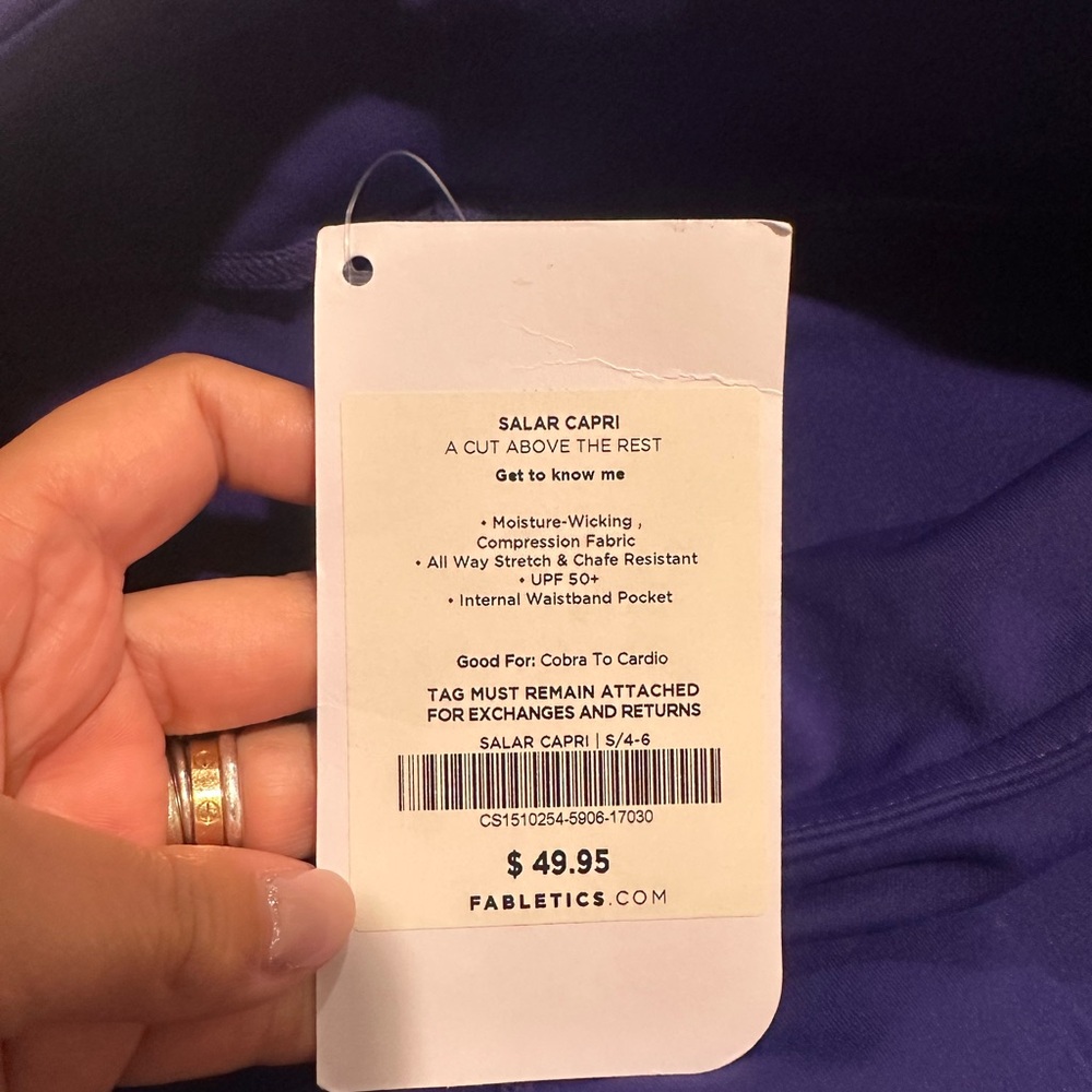 NWT Salar capri - Picture 2 of 2